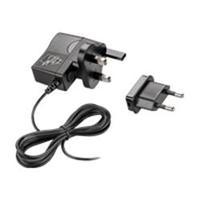 Plantronics SPARE, MX10 M12, UK/EURO, AC/DC ADAPTOR