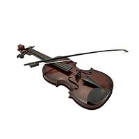 Plastic Brown Simulation Child Violin for Children Above 3 Musical Instruments Toy