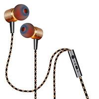 PLEXTONE X41M In-Ear Metal Heavy Bass Earphone with Mic and Compatibe for iPhone6/iPhone6 Plus MobilePhone/Pad/MP3/PC