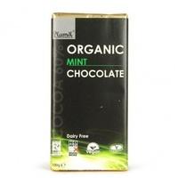 PLAMIL FOODS LTD - No GM Soya Organic Mint Chocolate Bar (100g)