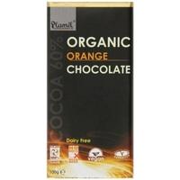 PLAMIL FOODS LTD - No GM Soya Organic Orange Chocolate Bar (100g)
