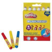 Play-doh My Mini Markers Creative Pen Set With 6 Machine Washable Colours (cpdo022)