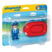 Playmobil Man with Water Raft