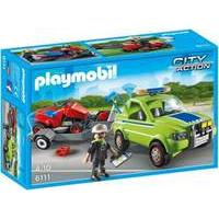 Playmobil 6111 City Action City Cleaning Landscaper with Lawn Mower
