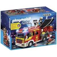 Playmobil Group Fire Fighting Vehicle with Light and Sound