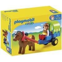 Playmobil 1.2.3 Pony Wagon