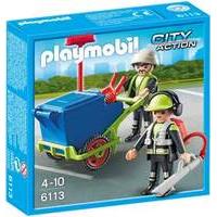 Playmobil 6113 City Action City Cleaning Sanitation Team