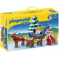 Playmobil Santa Claus with Reindeer Sleigh