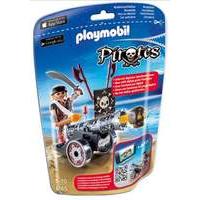 Playmobil 6165 Black Interactive Cannon with Raider