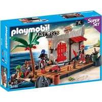 playmobil 6146 pirate fort superset