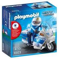 Playmobil - Police Bike With Led Light