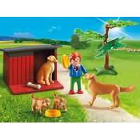 Playmobil 6134 Golden Retrievers with Toy