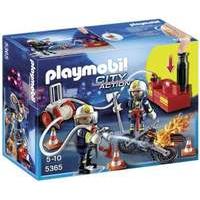 Playmobil Firefighter with Pump