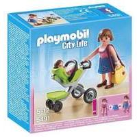 Playmobil Mother with Infant Stroller