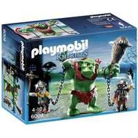 Playmobil Giant Troll with Dwarf Fighters