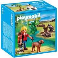 Playmobil 5562 Wildlife Adventure Tree House Beavers with Backpacker