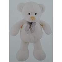 Plush Teddy With Bow 25cm - Assorted