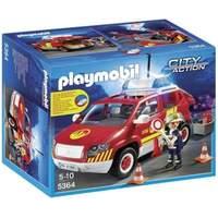 Playmobil Fire Chiefs Car with Light and Sound