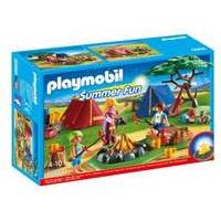Playmobil - Camp Site With Led Fire