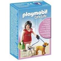 Playmobil Woman with Puppies