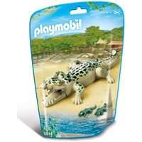 Playmobil 6644 City Life Zoo Alligator with Babies