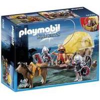 Playmobil Hawk Knights with Camouflage Wagon