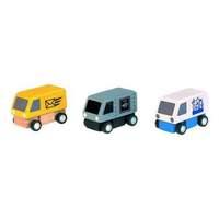 Plan Toys Delivery Vans 3 Pieces