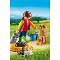 Playmobil 6139 Woman with Cat Family
