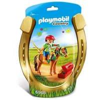 playmobil groomer with bloom pony toy