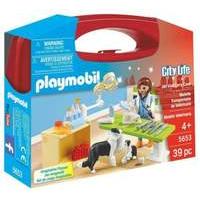 Playmobil Vet Visit Carry Case Playset