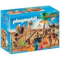 playmobil history tomb raiders camp