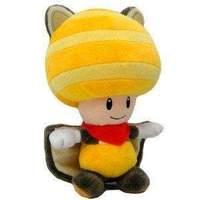 Plush Fly Squirrel Toad Yellow