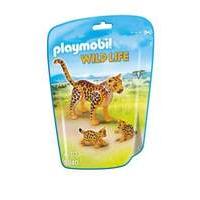 Playmobil - Leopard With Cubs