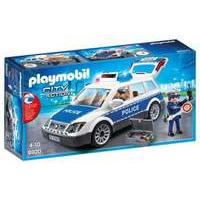 playmobil squad car with lights and sound