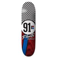 Plan B Team Checker Skateboard Deck - 8.25\