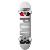 Plan B Team OG Complete Skateboard - White/Foil 7.75\