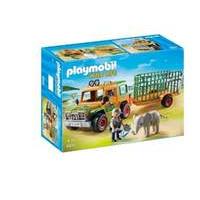 playmobil rangers truck with elephant