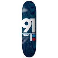 Plan B Team 91 B Skateboard Deck - 8.25\