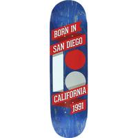 Plan B Team Born In SD Skateboard Deck - 8.375\