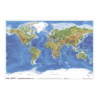 Planetary Visions Physical Map of the World - Maxi Poster - 61 x 91.5cm