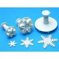 plunger cutters 3pkg snowflake 344375