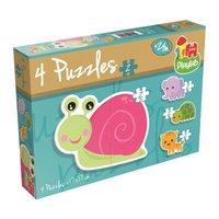 Playlab 4 Shaped Jigsaw Puzzles In A Box