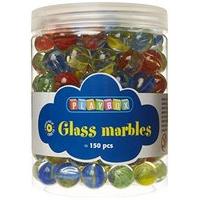 Playbox - Glass Marbles - Mixed Colours, 16mm (1 Kg)