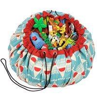 play go toy storage bag in badminton design