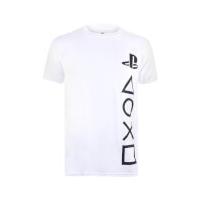 PlayStation Men\'s Symbols T-Shirt - White - XXL