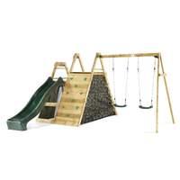 Plum Climbing Pyramid Wooden Climbing Frame With Swings