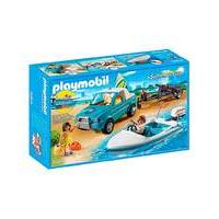 Playmobil Surfer Pickup with Speedboat