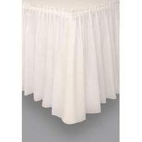 Plastic Table skirt 29\" x 14ft