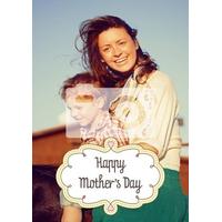 plaque photo upload mothers day card