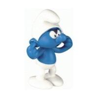 Plastoy Smurf Plugging His Ears